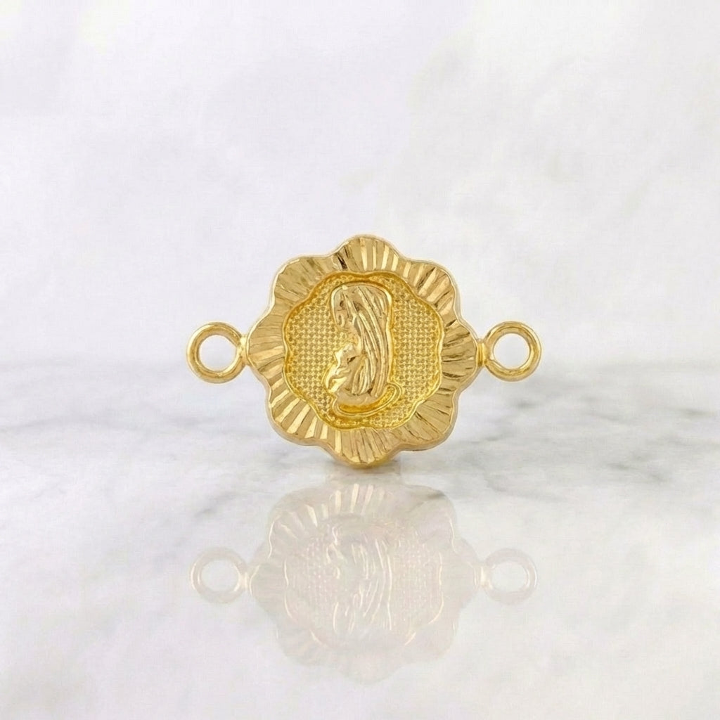 Herraje Virgen Maria 1 g / 2 cm Oro Amarillo 18K