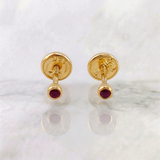 Topos Rubies 6pts 0.65gr / 2.4mm Oro Amarillo 18K