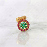 Dije Joya Jardin Real 1.2gr / 1.5cm / Oro Amarillo 18K
