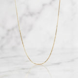 Cadena Veneciana 0.85 g / 45 cm / 0.5 mm Oro Amarillo 18K