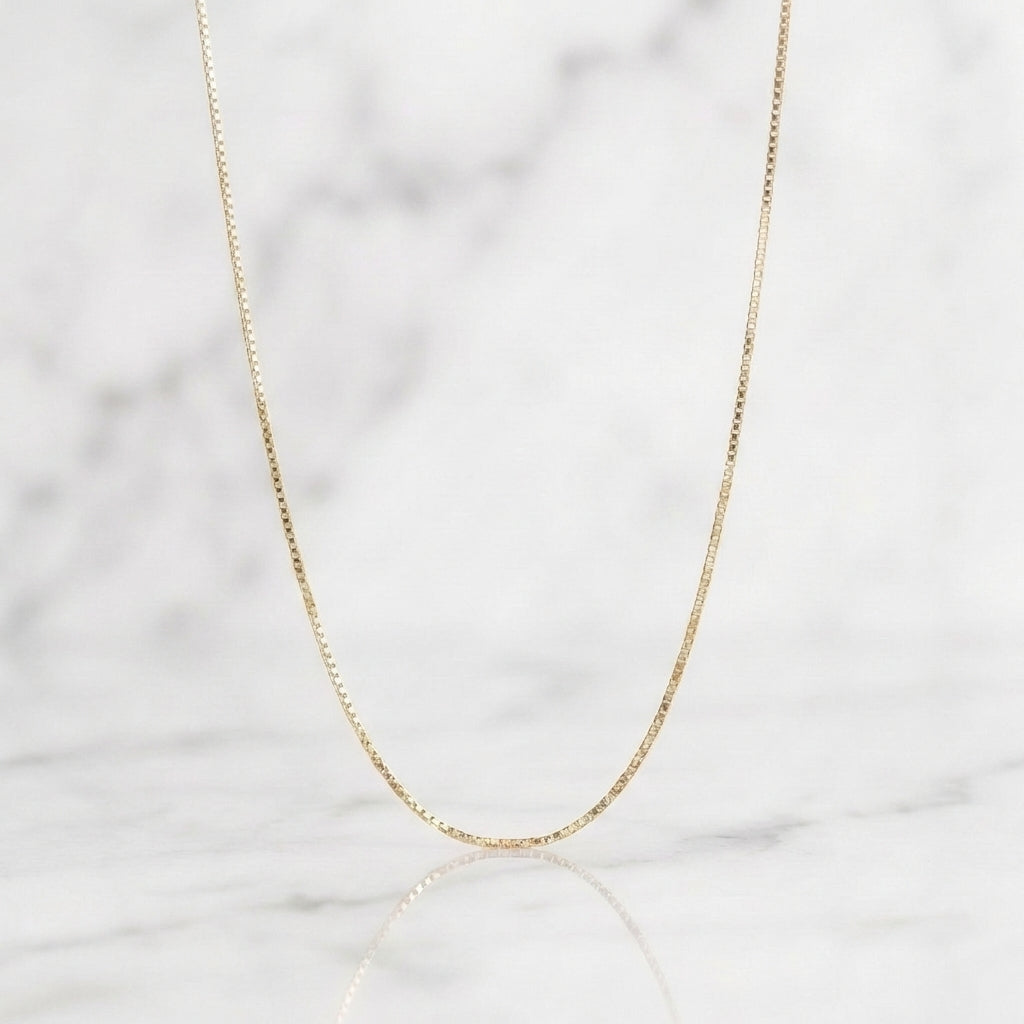 Cadena Veneciana 0.8 g / 45 cm / 0.5 mm Oro Amarillo 18K