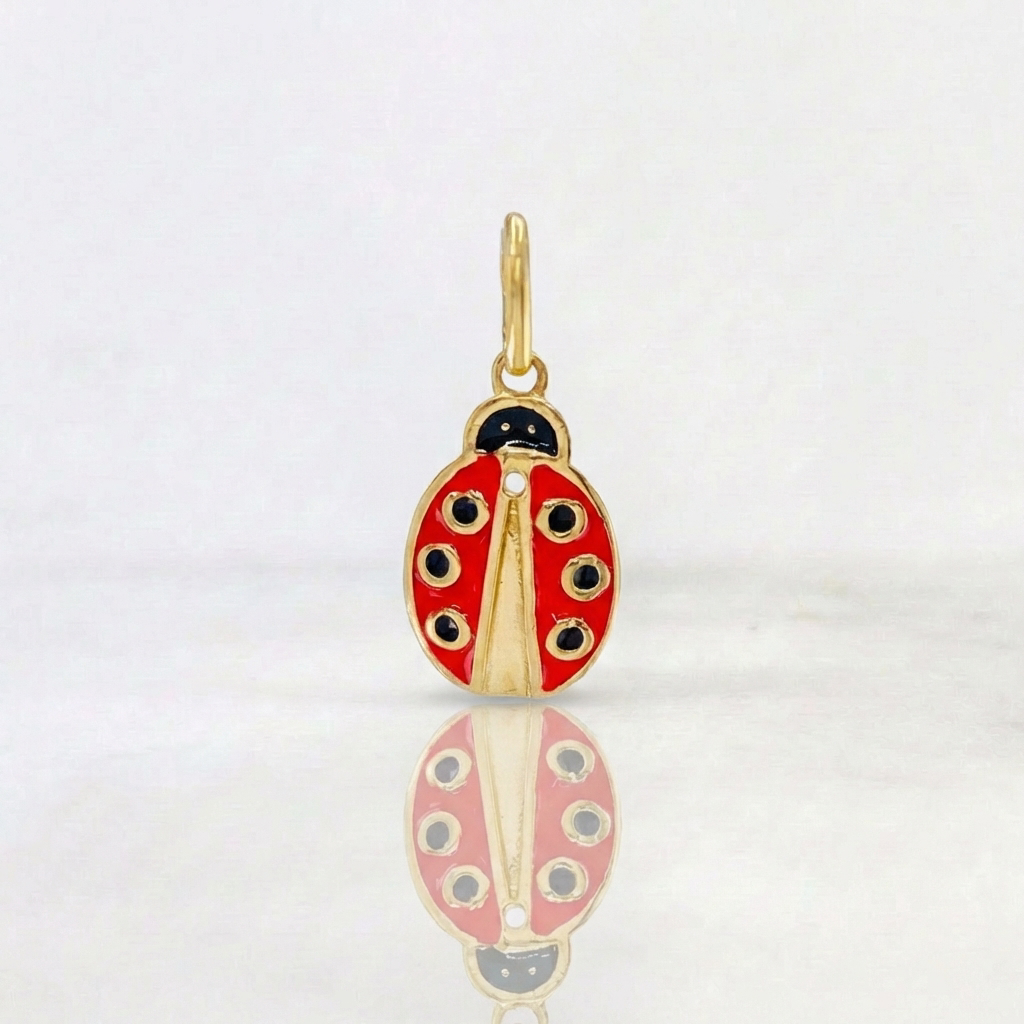 Dije Mariquita 1.4 g / 2.2 cm Oro Amarillo 18K