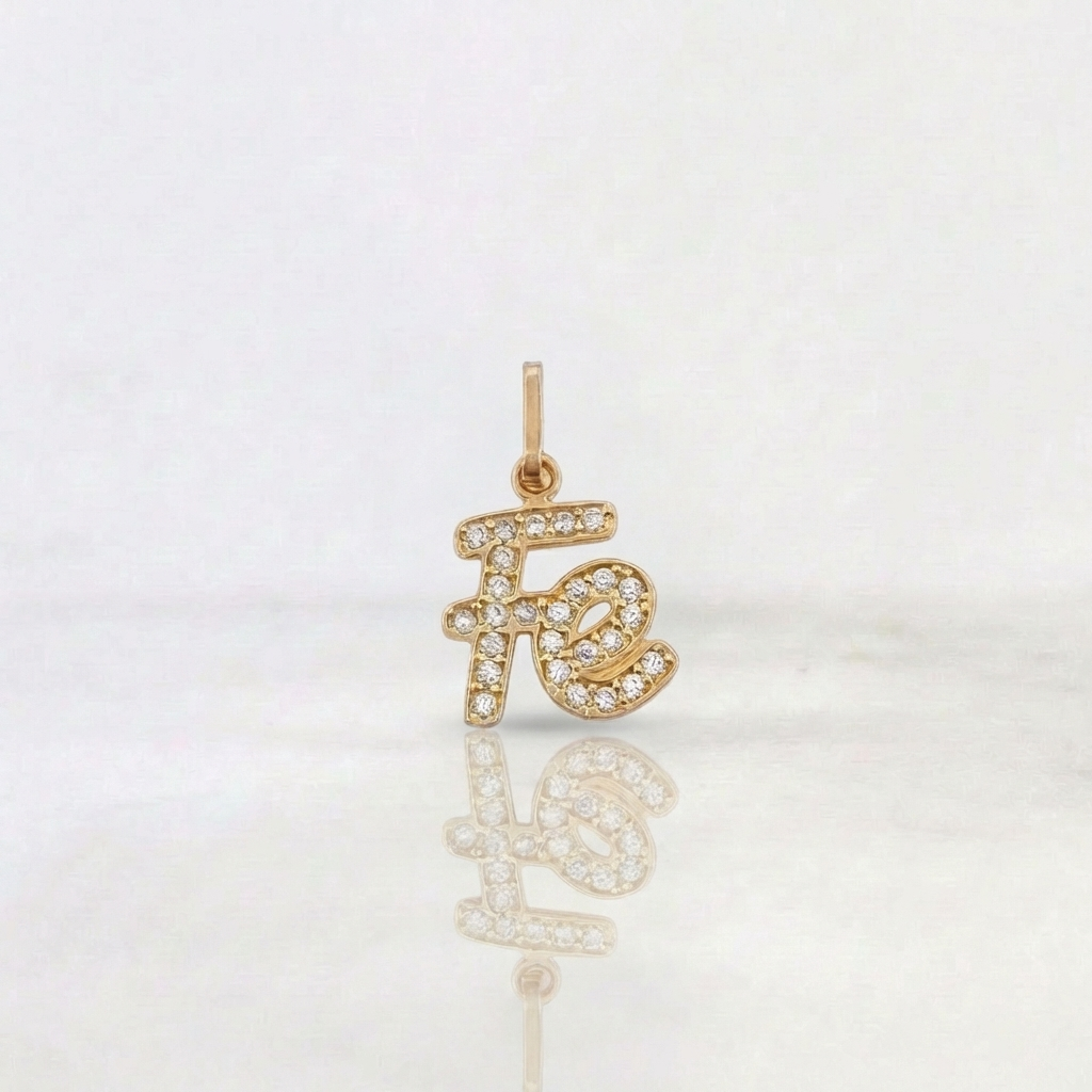 Dije Fe 1.25gr / 2cm / Oro Amarillo 18K %