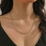 Cadena Lazo 3.05 g / 50.5 cm / 2.2 mm Oro Amarillo 18K