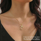 Dije Corona Letra C 1.7 g / 2.6 cm Oro Amarillo 18K