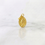 Dije Virgen Milagrosa 0.25 g / 1.5 cm Oro Amarillo 18K