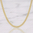 Cadena Sedusa 5.3g / 60cm / 4mm Oro Amarillo 18K