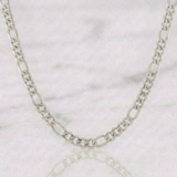 Cadena Figaro 23.9gr / 70cm / 6mm Plata 925