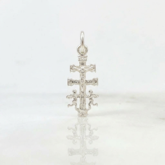 Dije Cruz De Caravaca 1.1 g / 3.9 cm Plata 925