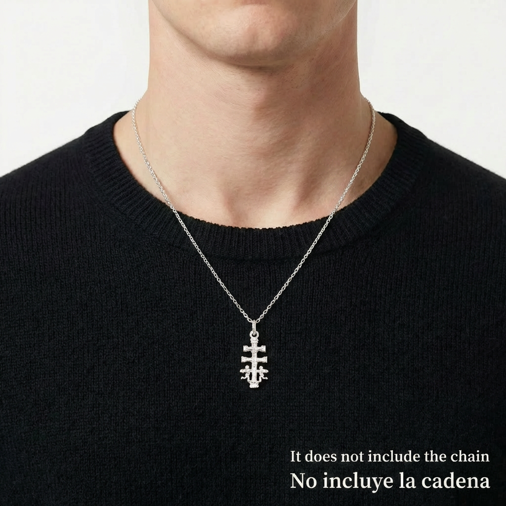 Dije Cruz De Caravaca 1 g / 2.8 cm Plata 925