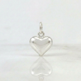 Dije Corazón 1.75 g / 2.4 cm Plata 925