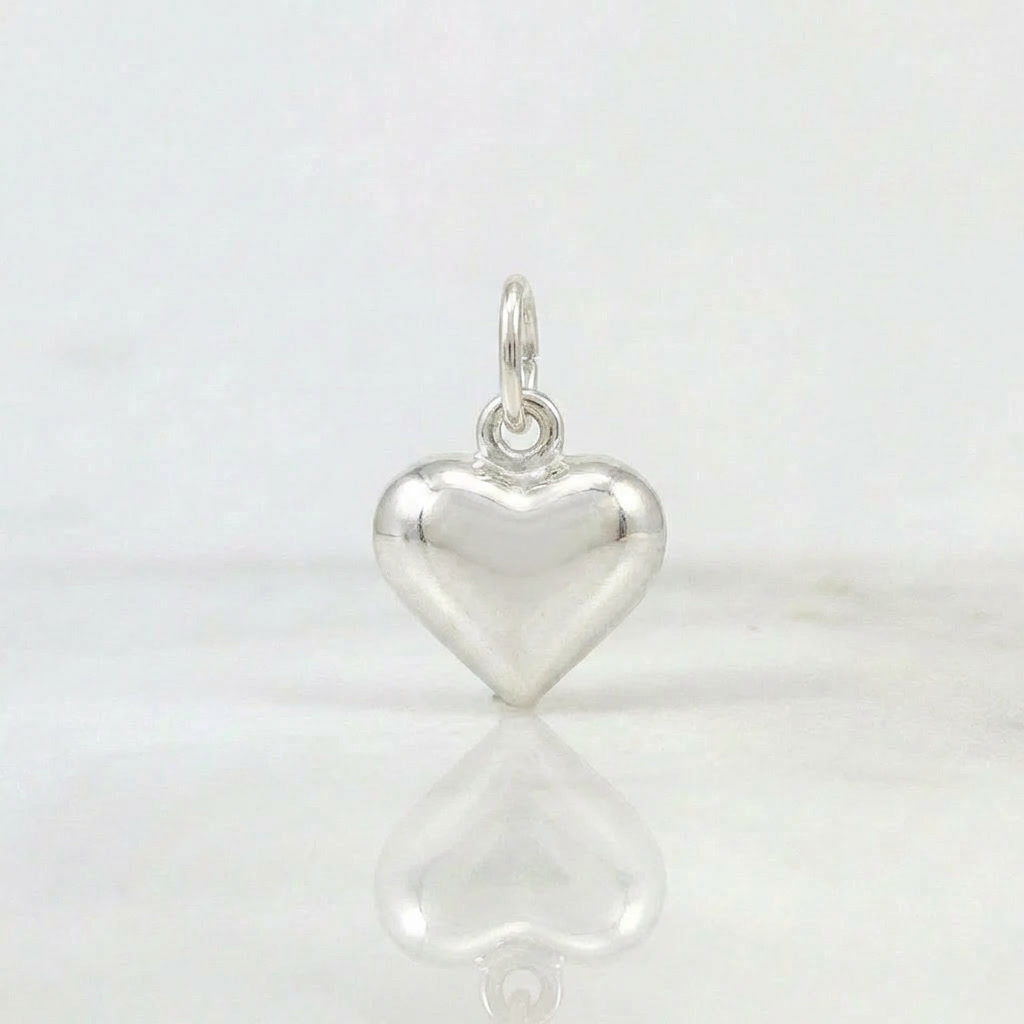 Dije Corazón 1.8 g / 2.4 cm Plata 925