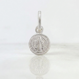 Dije San Benito 0.65 g / 1.5 cm Plata 925