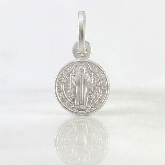 Dije San Benito 1 g / 1.8 cm Plata 925