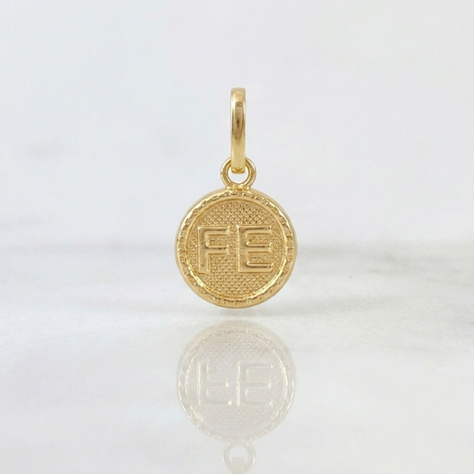 Dije Fe 0.5 g / 1.8 cm Oro Amarillo 18K