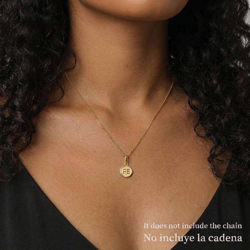 Dije Fe 0.8gr / 2cm / Oro Amarillo 18K