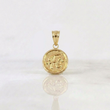 Dije Fe 0.9gr / 2cm / Oro Amarillo 18K %
