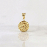 Dije Fe 0.9gr / 2cm / Oro Amarillo 18K %