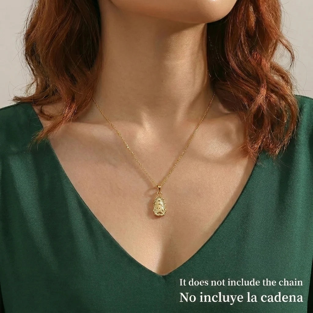 Dije Virgen de Guadalupe 0.8g / 2cm Oro Amarillo 18K