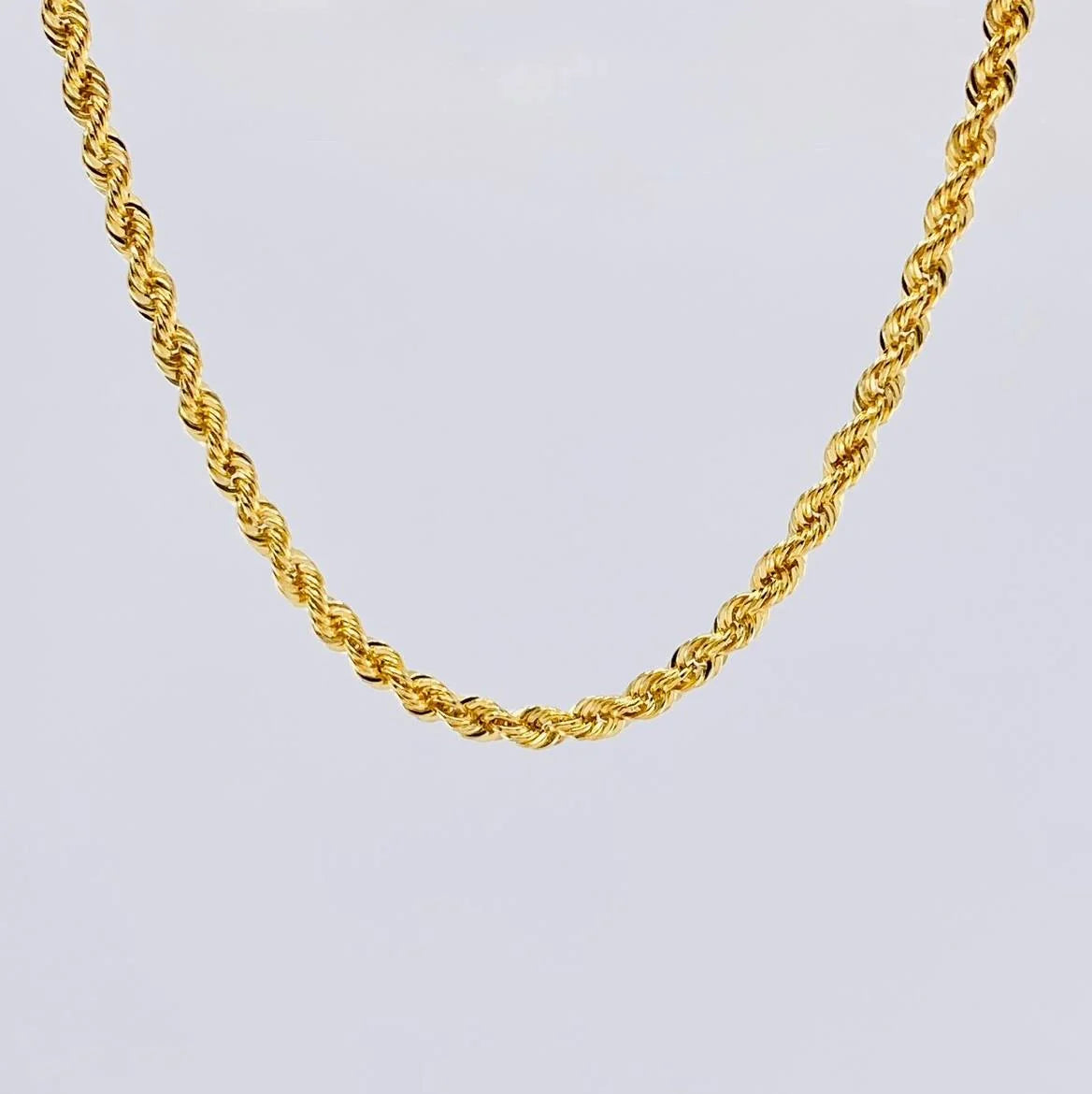 Cadena Lazo 14.7g / 60cm / 4.3mm Oro Amarillo 18K