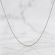 Cadena Lazo 2.4g / 50cm / 1.1mm Plata 925