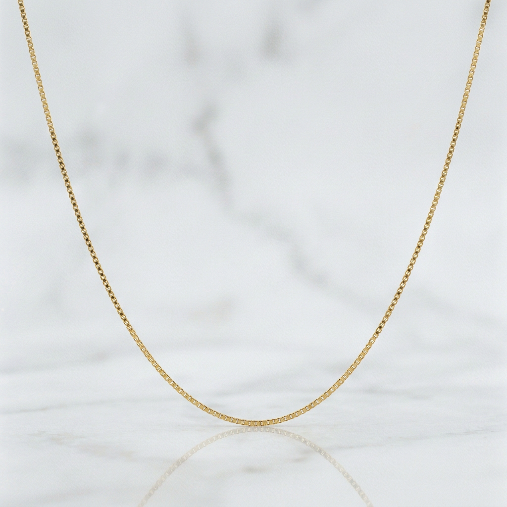 Cadena Veneciana 0.8 g / 45 cm / 0.5 mm Oro Amarillo 18K