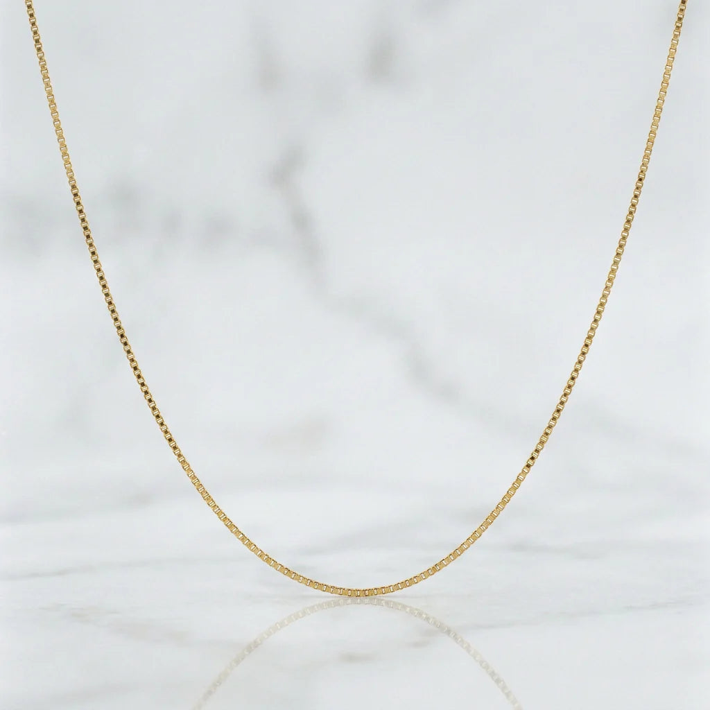 Cadena Veneciana 0.9 g / 40 cm / 0.5 mm Oro Amarillo 18K