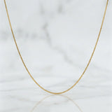 Cadena Veneciana 0.9 g / 40 cm / 0.5 mm Oro Amarillo 18K