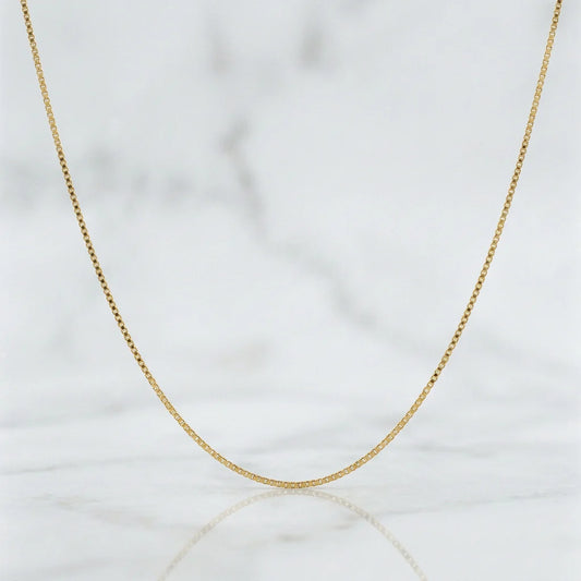 Cadena Veneciana 1.3 g / 50 cm / 0.45 mm Oro Amarillo 18K