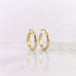 Candongas Gera 3gr / 2.5cm / Oro Amarillo 18K