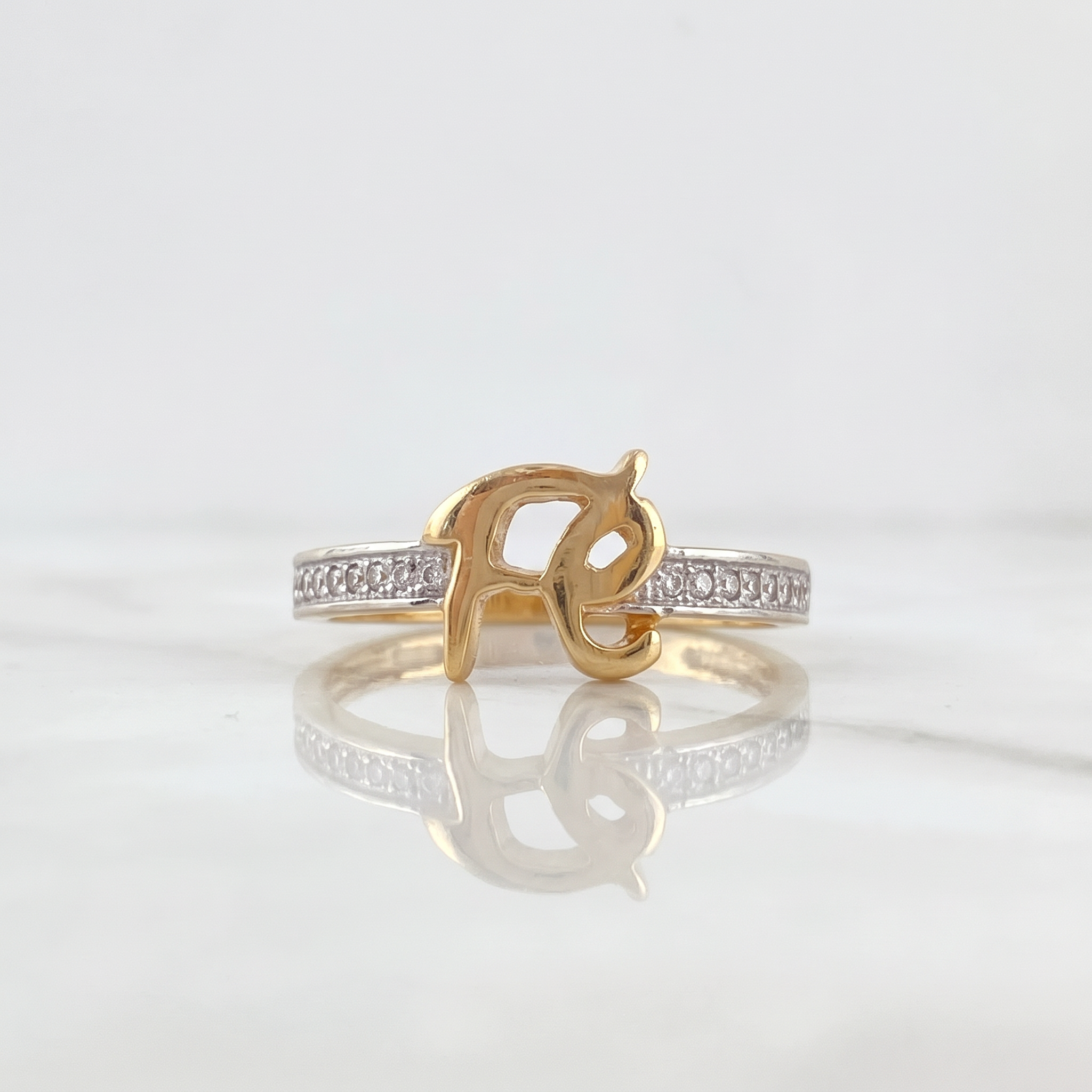 Anillo Fe 2.25gr / T6 1/4 / Oro 18K