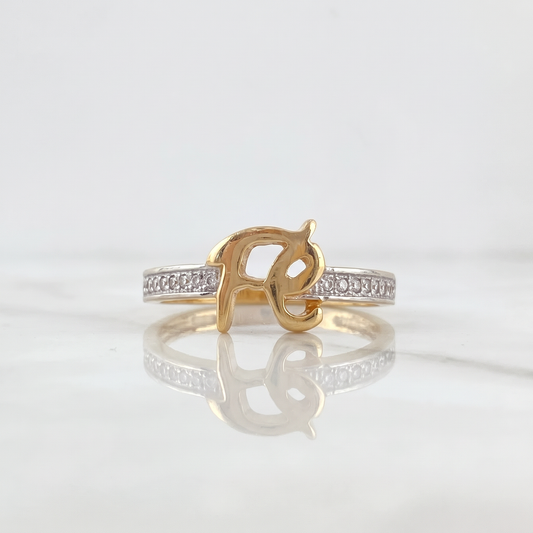 Anillo Fe 2.25gr / T6 1/4 / Oro 18K