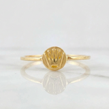 Anillo Circulo Corona 1.1g / T5 3/4 Oro Amarillo 18K