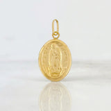 Dije Virgen de Guadalupe 0.65g / 2.2cm Oro Amarillo 18K