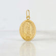 Dije Virgen de Guadalupe 0.65g / 2.2cm Oro Amarillo 18K