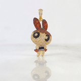 Dije Super Chica Rosada 12.35gr / 6cm / Oro Amarillo 18K