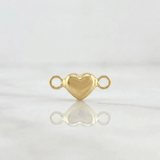 Herraje Corazón 0.15g / 1cm Oro Amarillo 18K