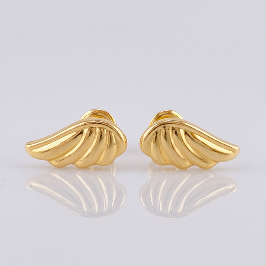 Topos Alas 0.95 g / 7 mm Oro Amarillo 18K