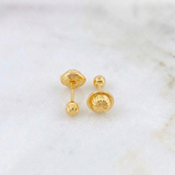 Topos Bola Diamantada 0.4 g / 3 mm Oro Amarillo 18K