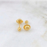 Topos Bola Diamantada 0.45g / 3mm Oro Amarillo 18K