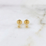 Topos Bola Diamantada 0.4 g / 3 mm Oro Amarillo 18K