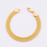 Pulso Chino 13.5g / 20.1cm / 8.9mm Oro Amarillo 18K