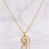 Cadena Aro Seguido Caracol 3.25g / 40cm / 1.1mm Plata Vermeil 925