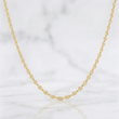 Cadena Marienera 5.5g / 50cm / 2.3mm Oro Amarillo 18K