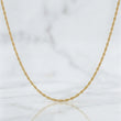 Cadena Lazo 1g / 60cm / 1.2mm Oro Amarillo 18K