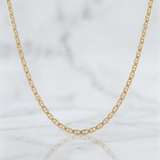 Cadena Escalera 1.45 g / 45 cm / 1.12 mm Oro Amarillo 18K
