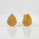 Topos Gota Diamantada 0.85gr / 7.9mm Oro Amarillo 18K *