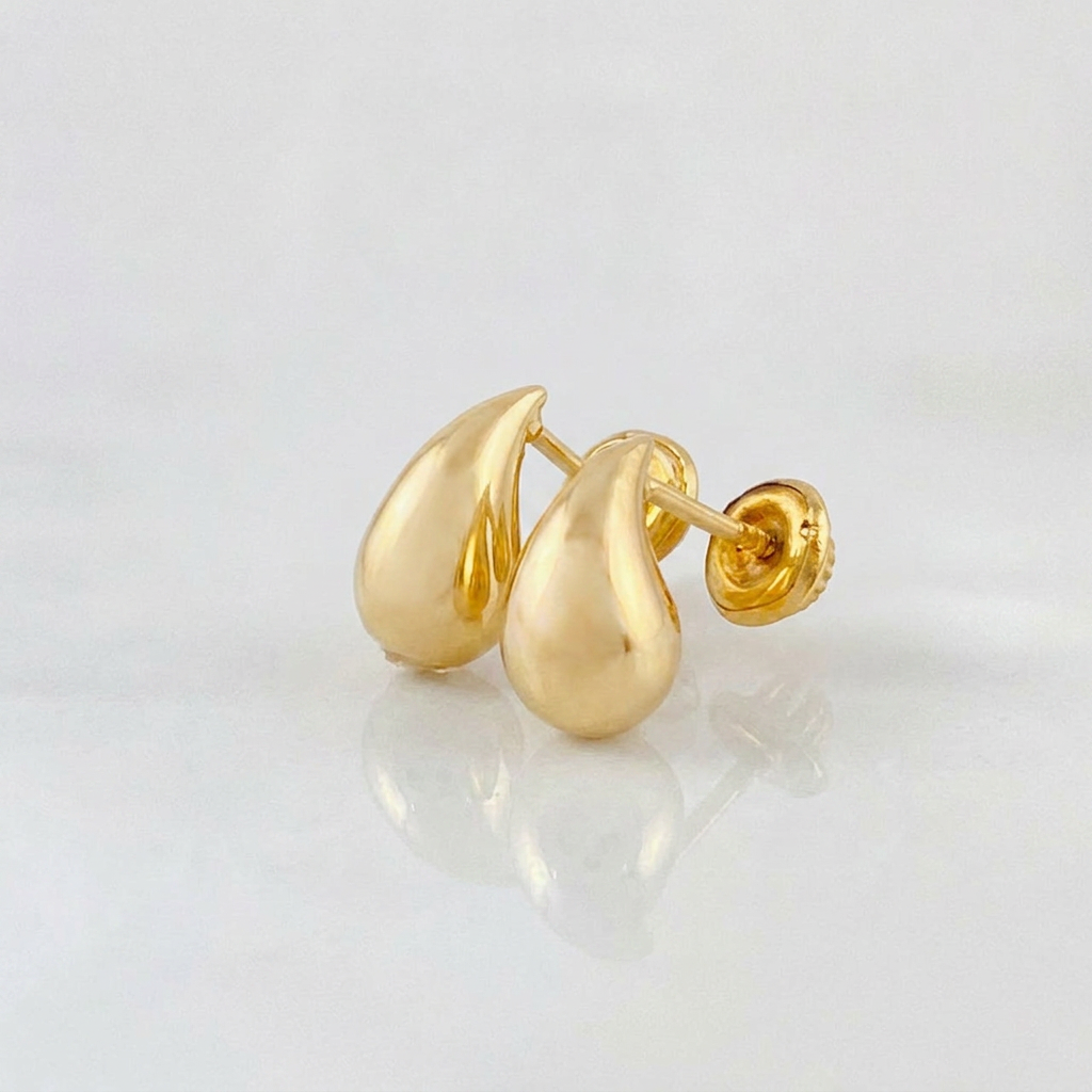 Topos Gota 1.85 g / 15.4 mm Oro Amarillo 18K