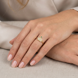 Anillo Corona 1.45g / T5 1/4 Oro Amarillo 18K