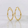 Candongas Asby 1.9gr / 3.1cm / Oro Amarillo 18K ©